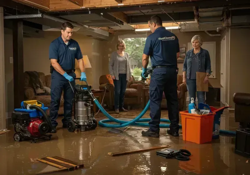 Basement Water Extraction and Removal Techniques process in Midway, PA